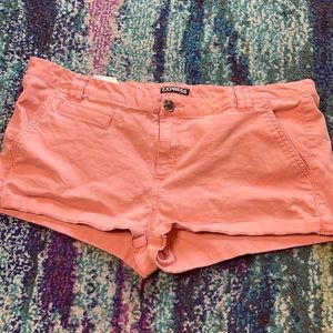Peach shorts